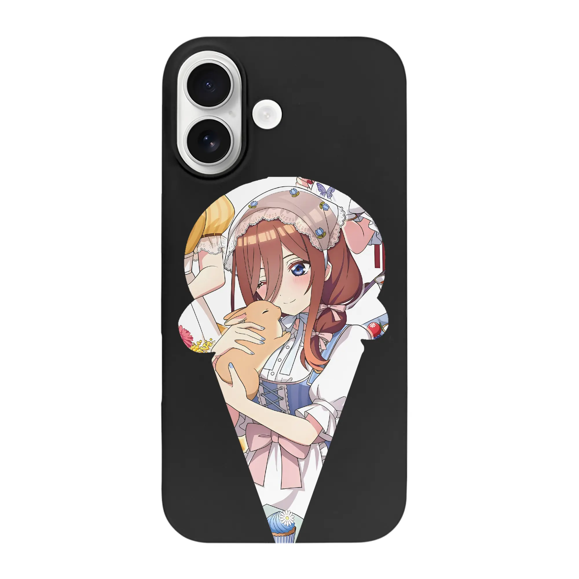 五等分の花嫁 グッズ 中野 三玖 - iPhone 17 シリーズ シリコンケース 薄型 耐衝撃 指紋防止 ソフトタッチカバー 精密フィット 傷防止 保護ケース iPhone 17/17 Air/17 Pro/17 Pro Max 対応